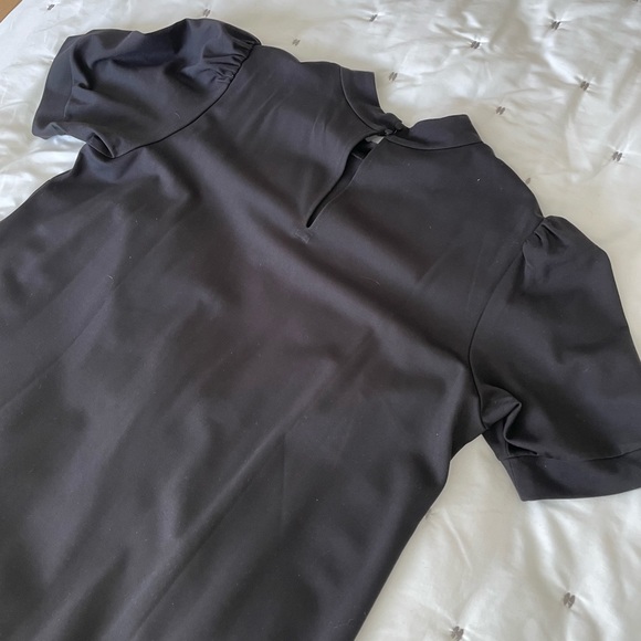 NWOT Reitmans puff sleeve mock neck dress 2X - Picture 7 of 7